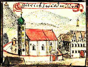 Gierichswalder Kirch - Kościół, widok ogólny